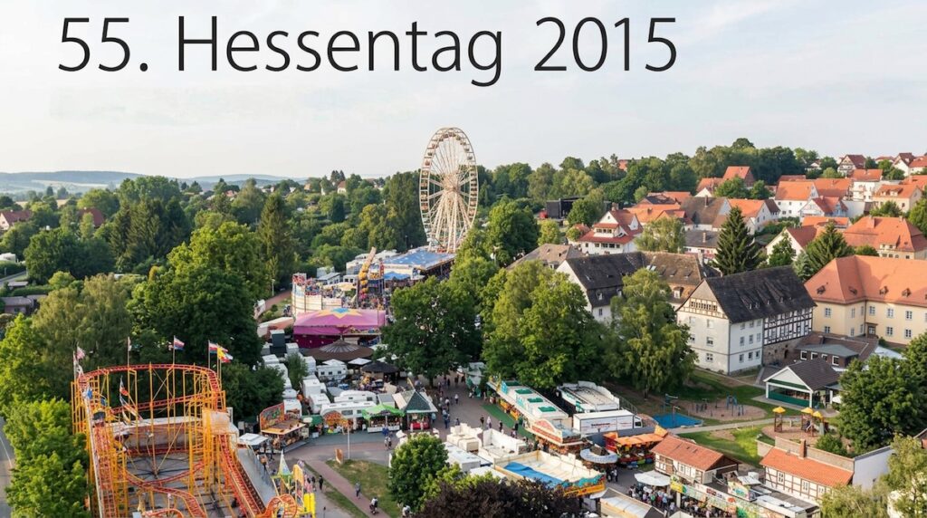 Rückblick auf den 55. Hessentag 2015 in Hofgeismar