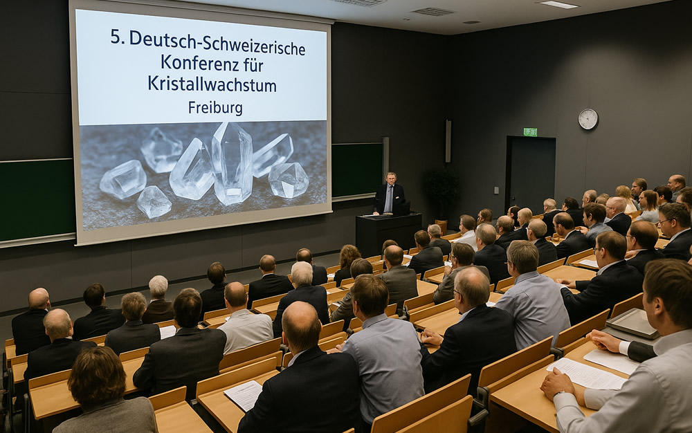 Rückblick auf die 5. Deutsch-Schweizerische Konferenz für Kristallwachstum in Freiburg