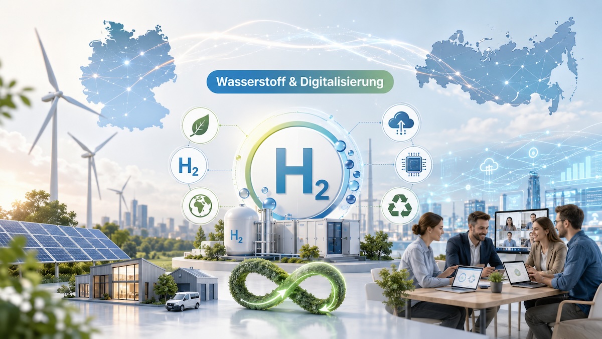 Schwerpunkte von Wasserstoff bis Digitalisierung