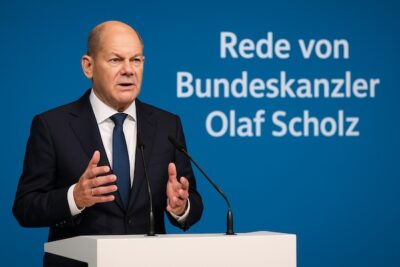 Rede von Olaf Scholz auf RNE