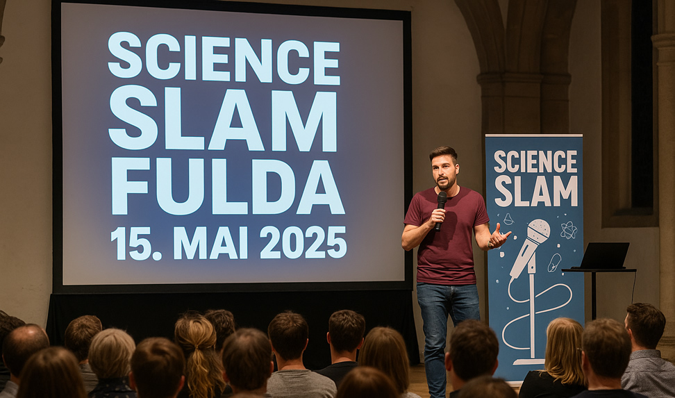Science Slam am 15. Mai - Unterhaltsame Wissenschaftsvorträge in Fulda