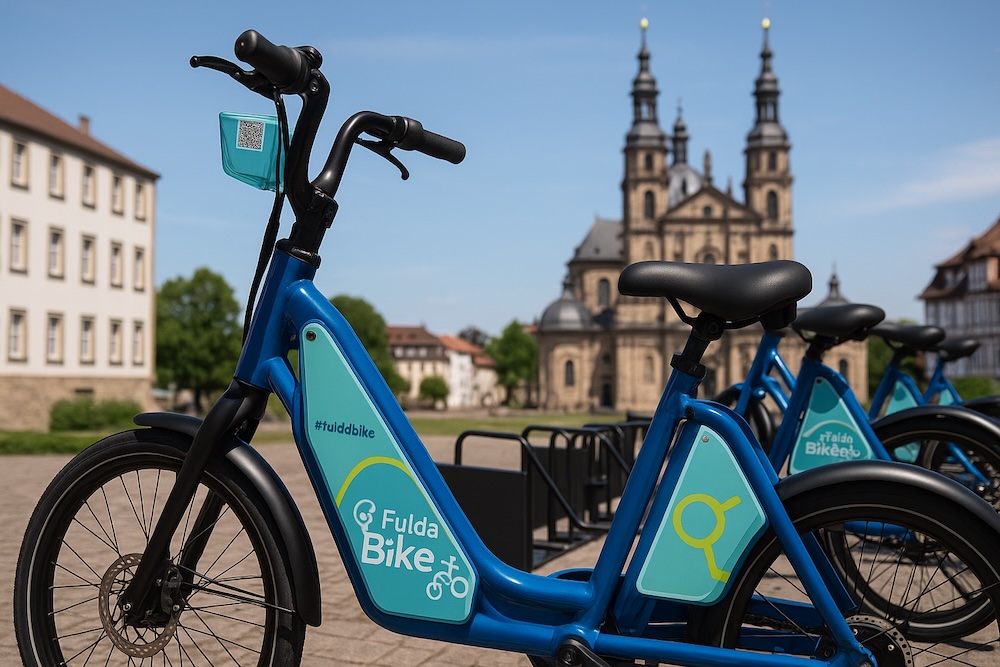 FuldaBike ab 1,50 Euro: Domstadt bietet E-Bike-Sharing an
