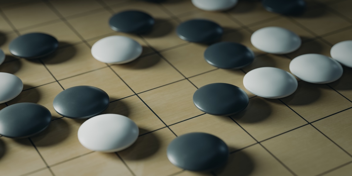 Go ist ein beliebtes Brettspiel