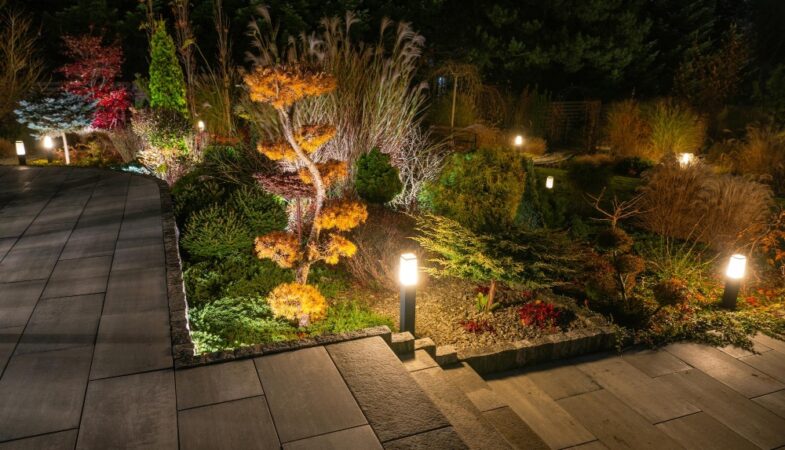 Die richtige Beleuchtung für Hof und Garten