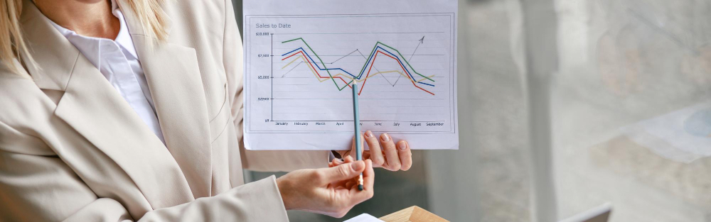 Diagramm Ansicht über Finanzen