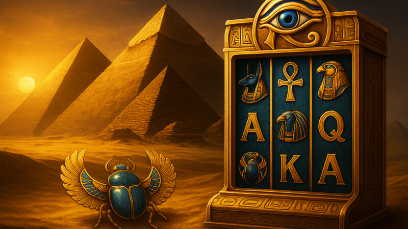 Ägypten Slots - Die Top 5 Spielautomaten mit Pyramiden Flair