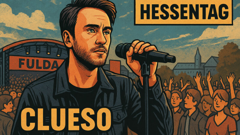 Auch Clueso im nächsten Jahr beim Hessentag 2026 mit dabei