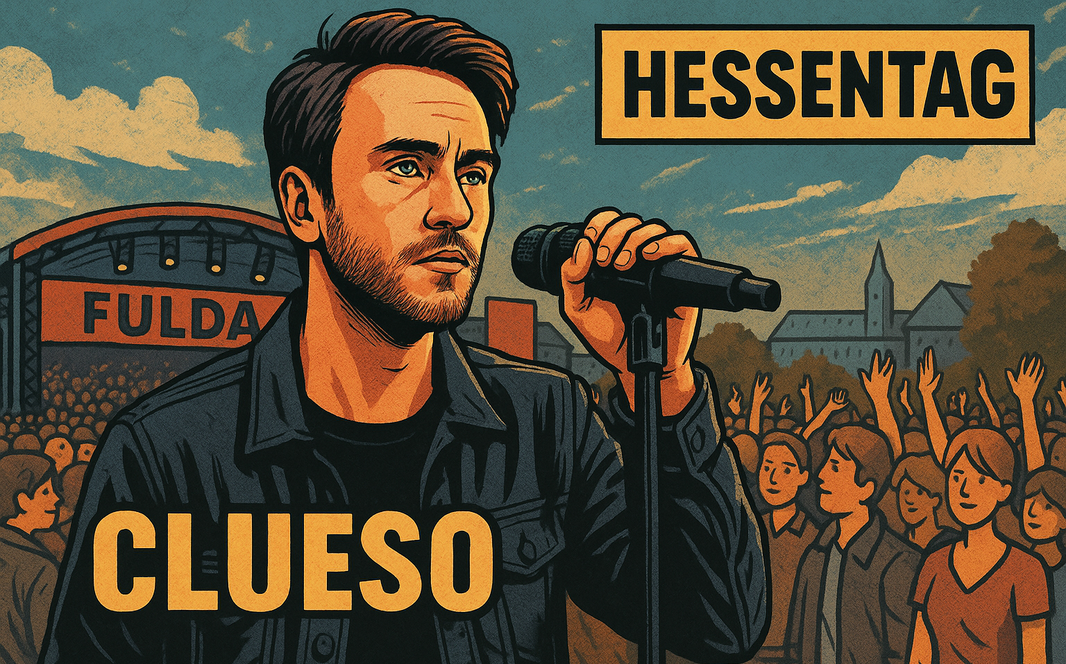 Auch Clueso im nächsten Jahr beim Hessentag 2026 mit dabei
