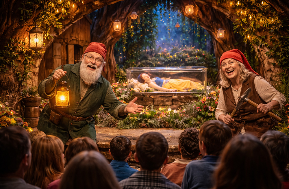 Schneewittchen und die 7 Zwerge im Theater Mittendrin in Fulda