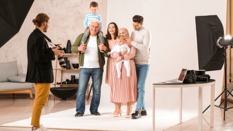 Familienfotoshooting planen: Timing, Location, Fotograf