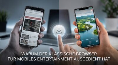 Weshalb der klassische Browser für mobiles Entertainment ausgedient hat