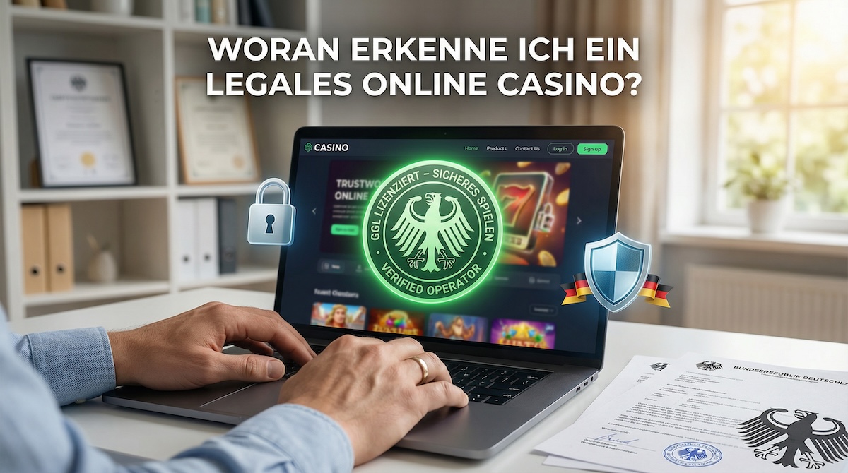 Woran erkenne ich ein legales Online Casino?