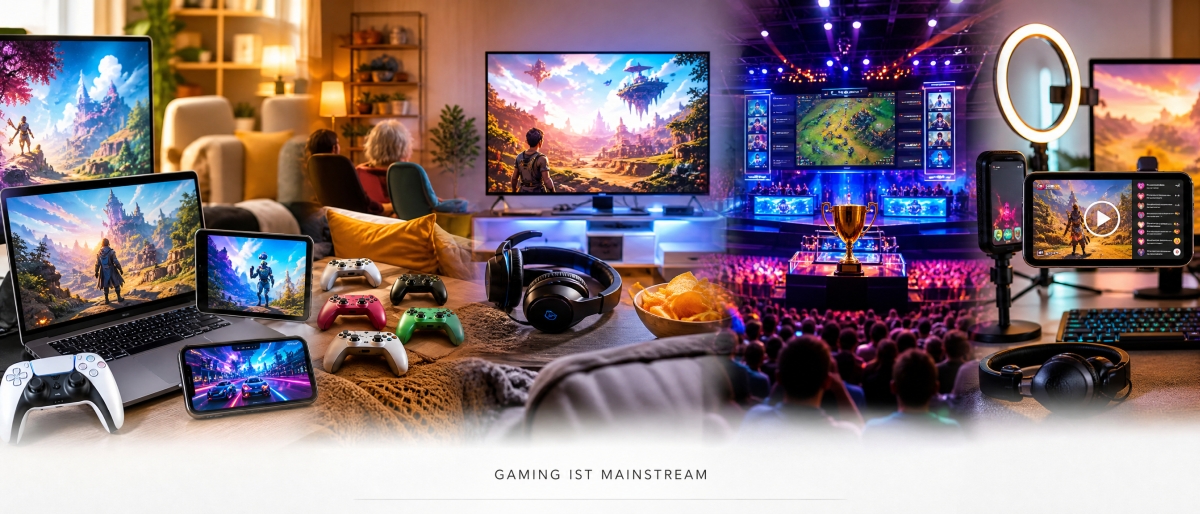 41 Millionen Spielende: Gaming ist längst Mainstream