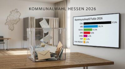 Kommunalwahl in Fulda: CDU gewinnt, AfD legt zu