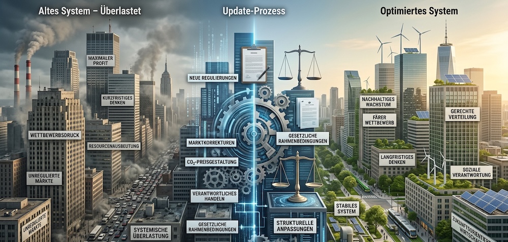 Das System braucht ein Update