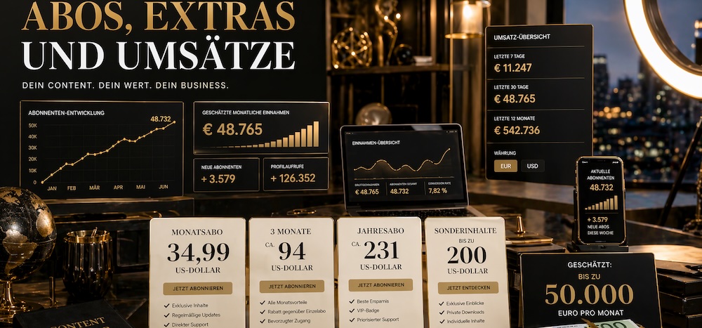 Preismodell und geschätzte Einnahmen