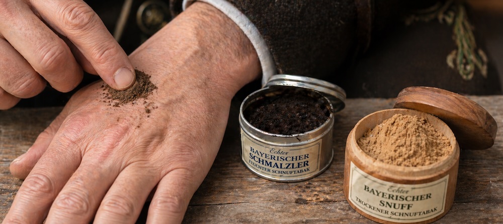 Schnupftabak wird nur noch selten verwendet