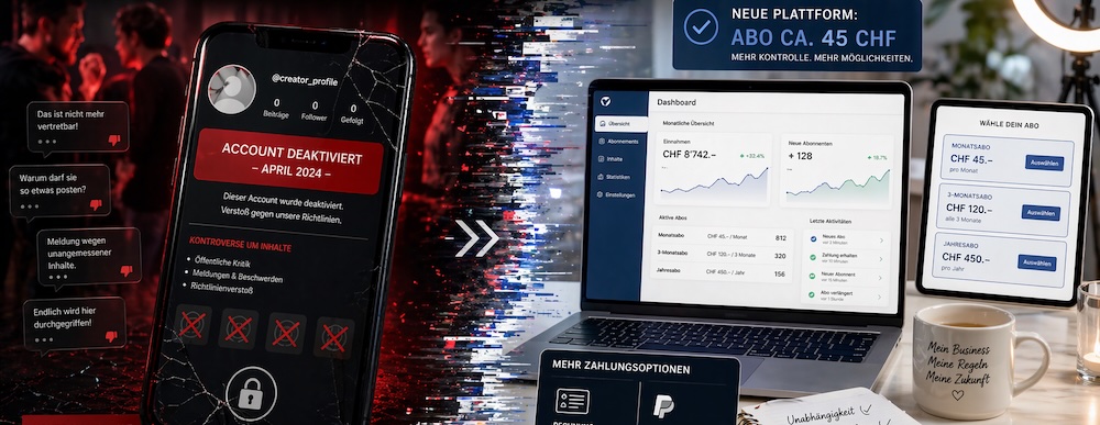 Kontroversen, Sperrungen und Plattformwechsel