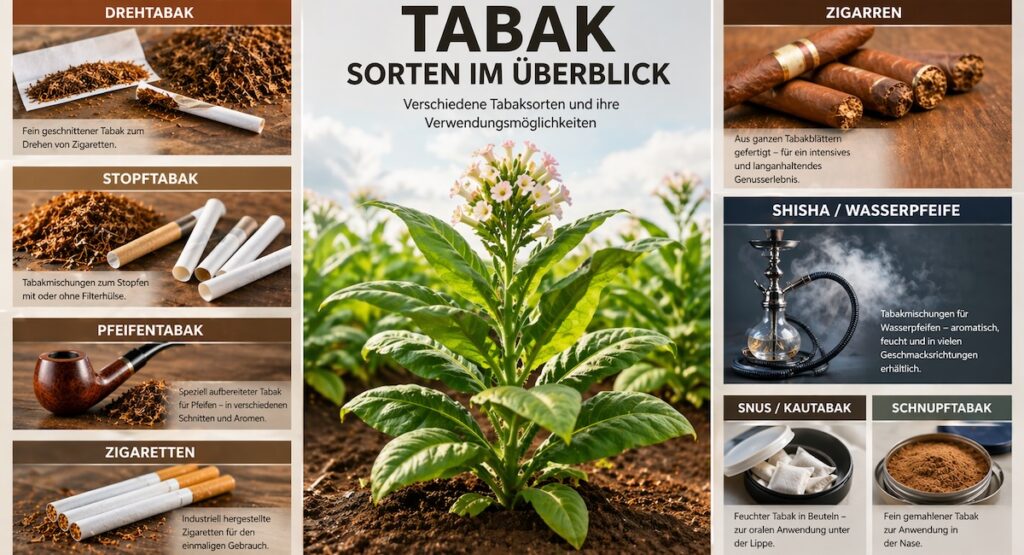 Erstaunliche Vielfalt: Warum hinter Tabak mehr steckt als die klassische Zigarette