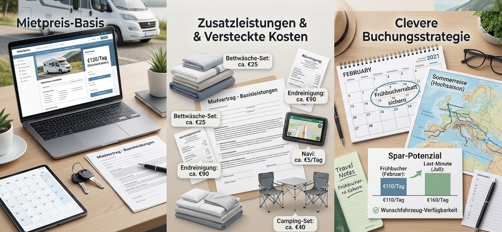 Mietpreise, Nebenkosten und die richtige Buchungsstrategie