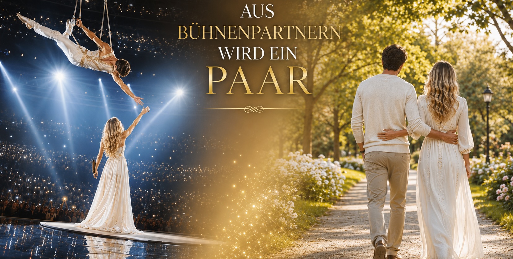 Aus Bühnenpartnern wird ein Paar