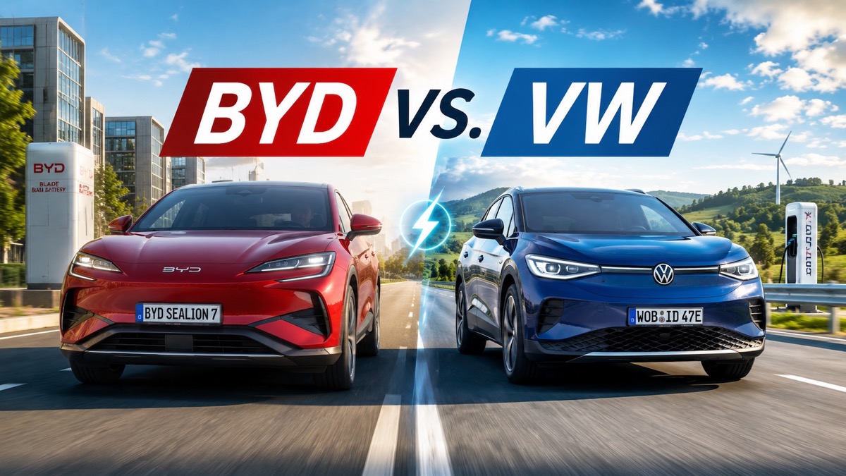 BYD vs. VW: Welches Elektroauto ist 2026 wirklich besser – und für wen? BYD vs. VW: Welches Elektroauto ist 2026 wirklich besser – und für wen?
