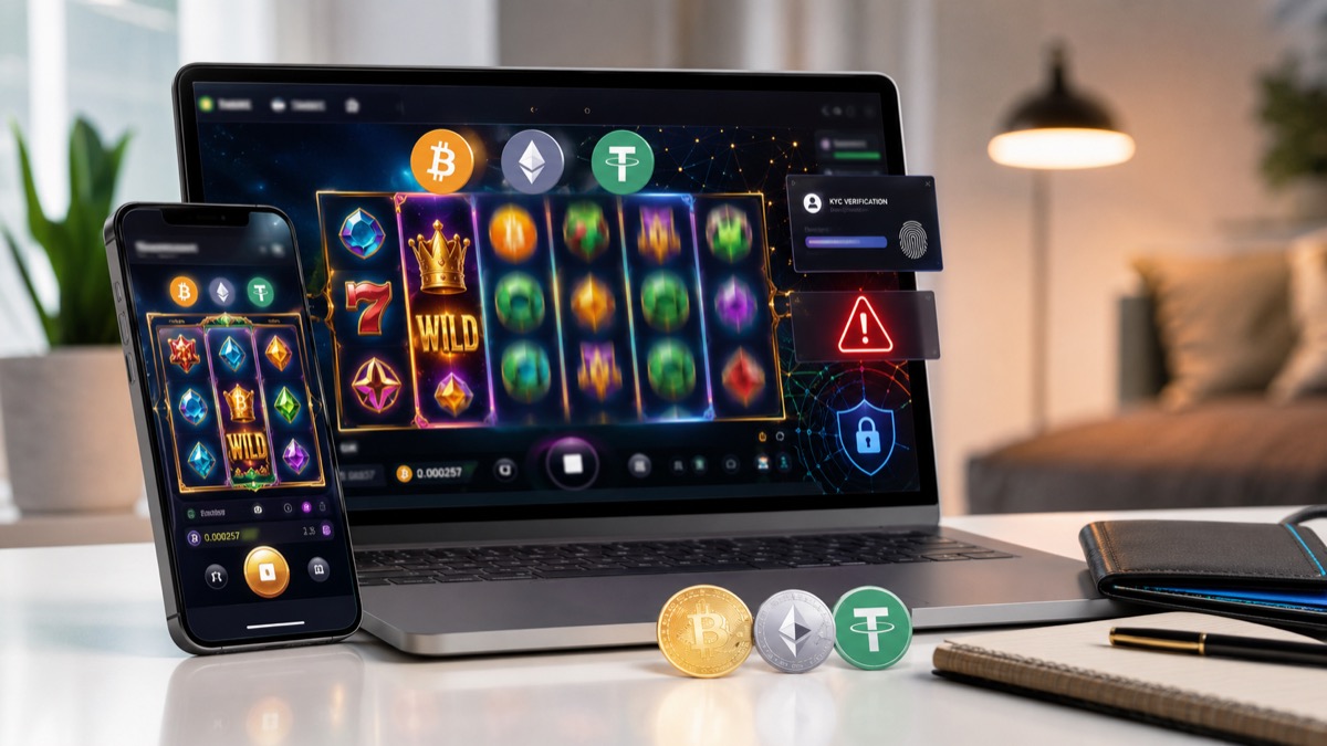 Crypto-Casinos: Schnell, nur scheinbar anonym, unkontrolliert – was man vor der ersten Einzahlung wissen muss Crypto-Casinos: Schnell, nur scheinbar anonym, unkontrolliert – was man vor der ersten Einzahlung wissen muss