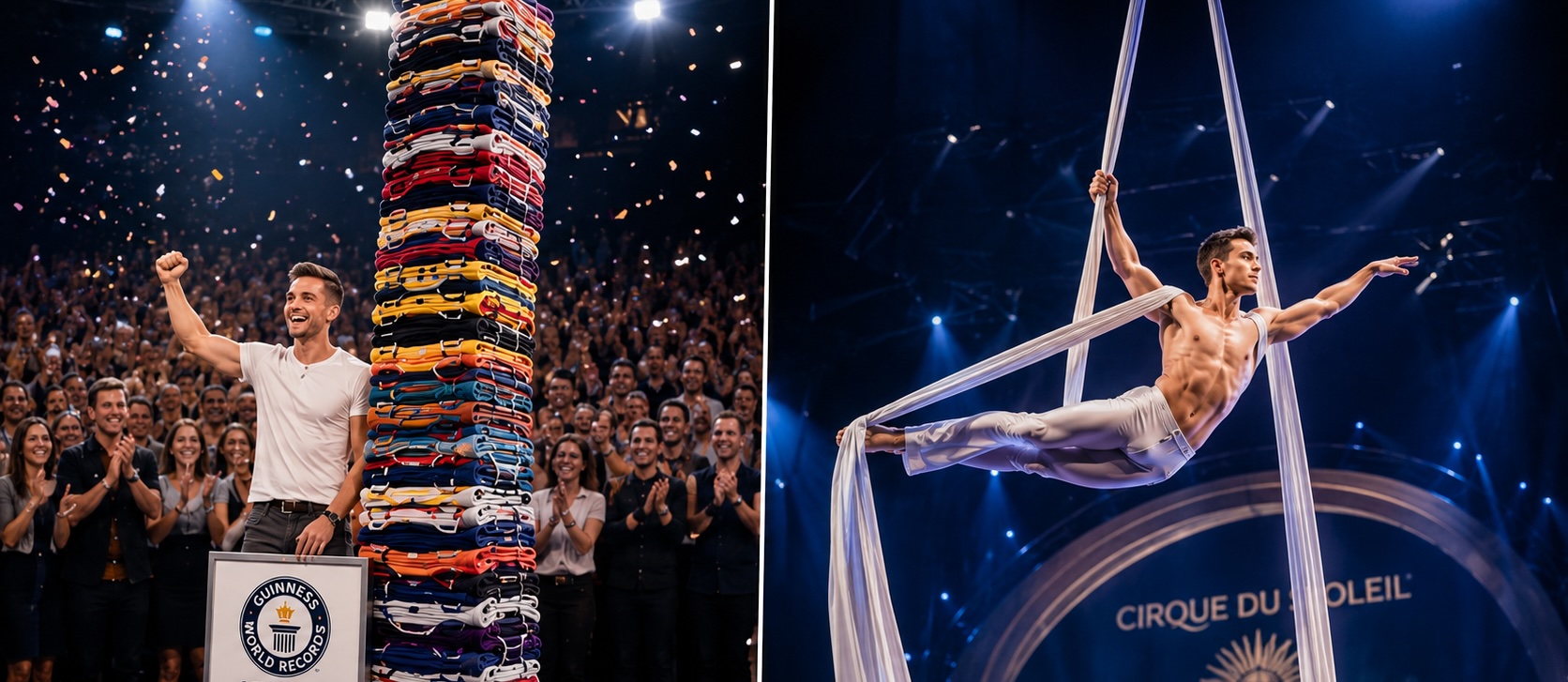 Karriere bei RTL und beim Cirque du Soleil