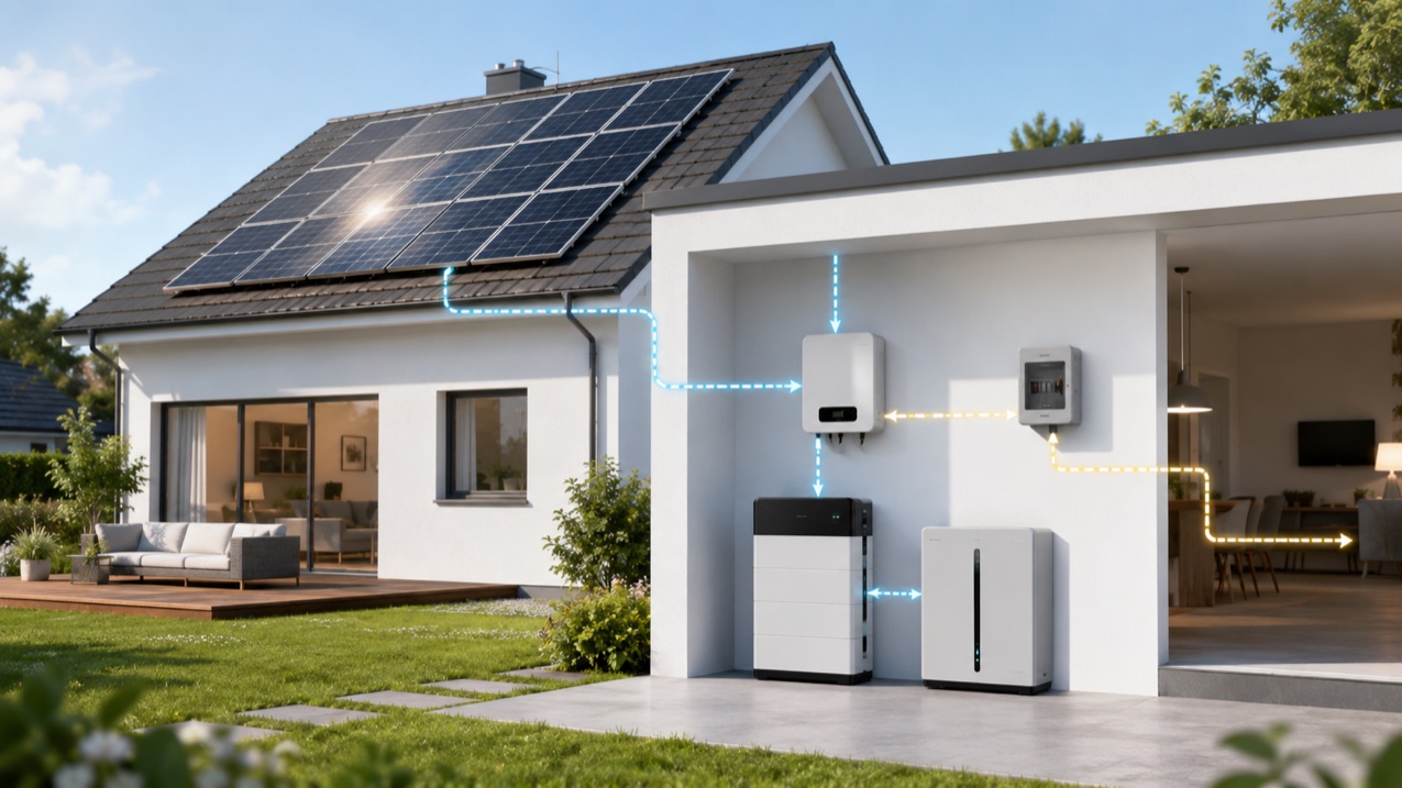 Stromspeicher nachrüsten bei bestehender PV-Anlage: AC oder DC? Stromspeicher nachrüsten bei bestehender PV-Anlage: AC oder DC?