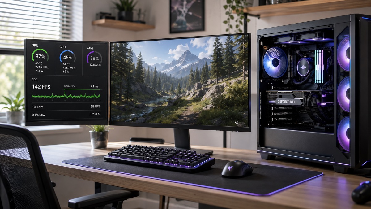 Gaming-PC ruckelt trotz guter Hardware: Ursachen finden Gaming-PC ruckelt trotz guter Hardware: Ursachen finden