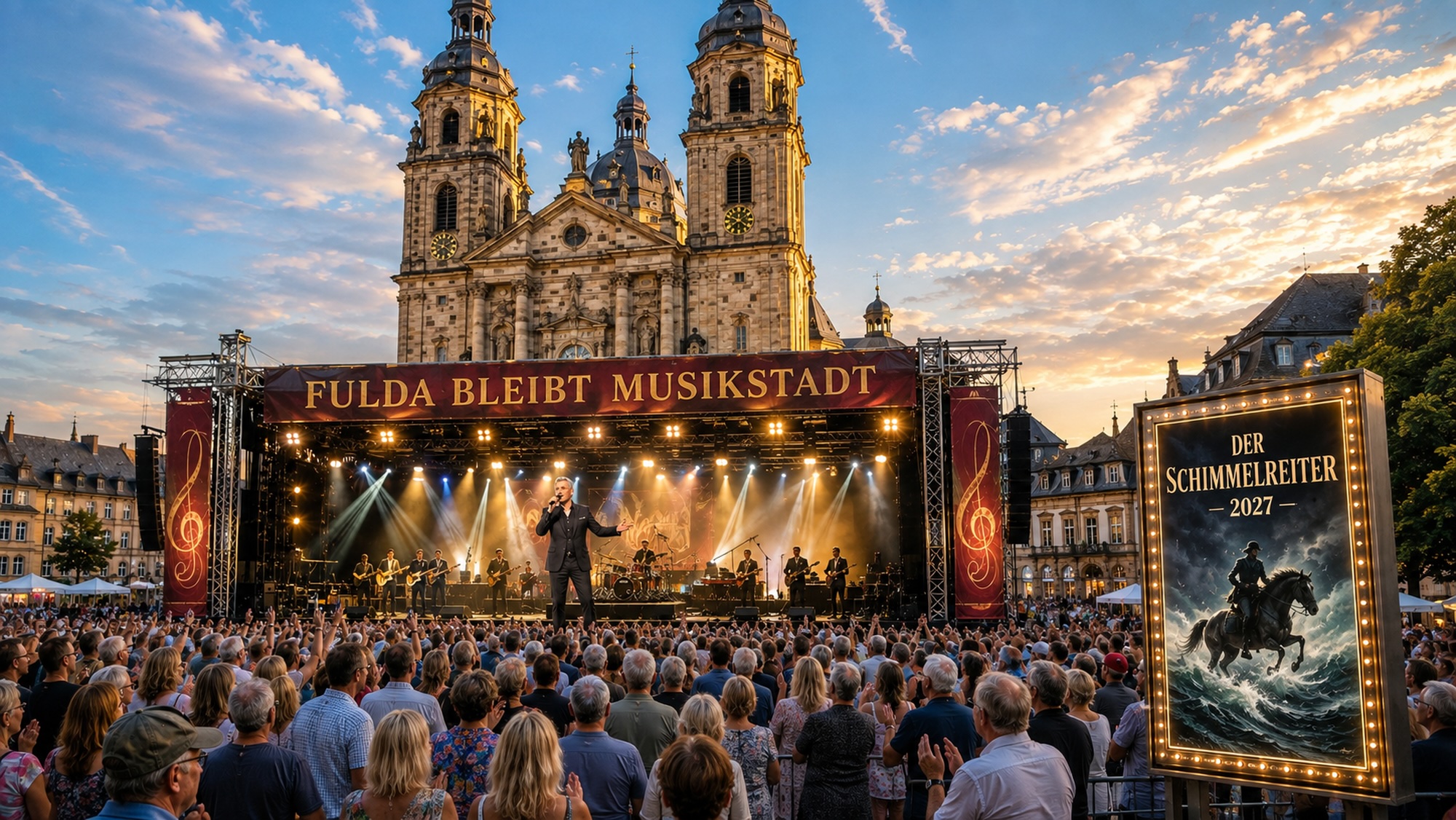 Fulda 2027: Roland Kaiser und Schimmelreiter kehren zurück