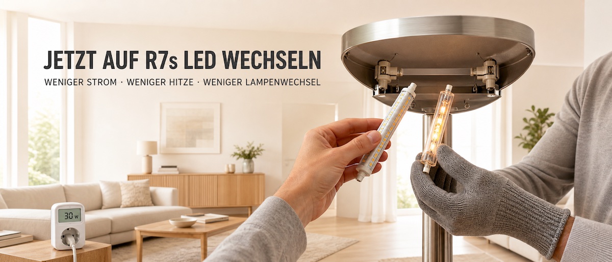 Warum der Umstieg auf R7s LED-Strahler jetzt sinnvoll ist
