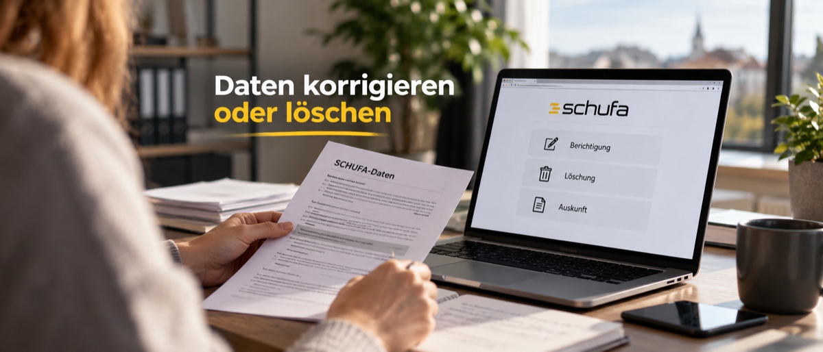 Berichtigung nach Artikel 16 und Löschung nach Artikel 17 DSGVO