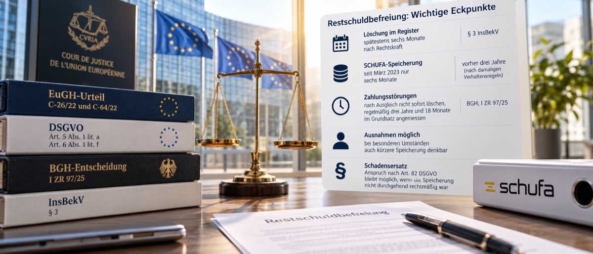 Restschuldbefreiung nach dem EuGH-Urteil und die Grenze des BGH