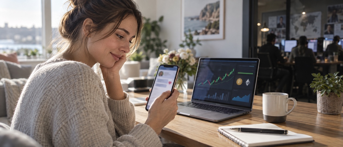 Romance Scam mit Kryptobezug