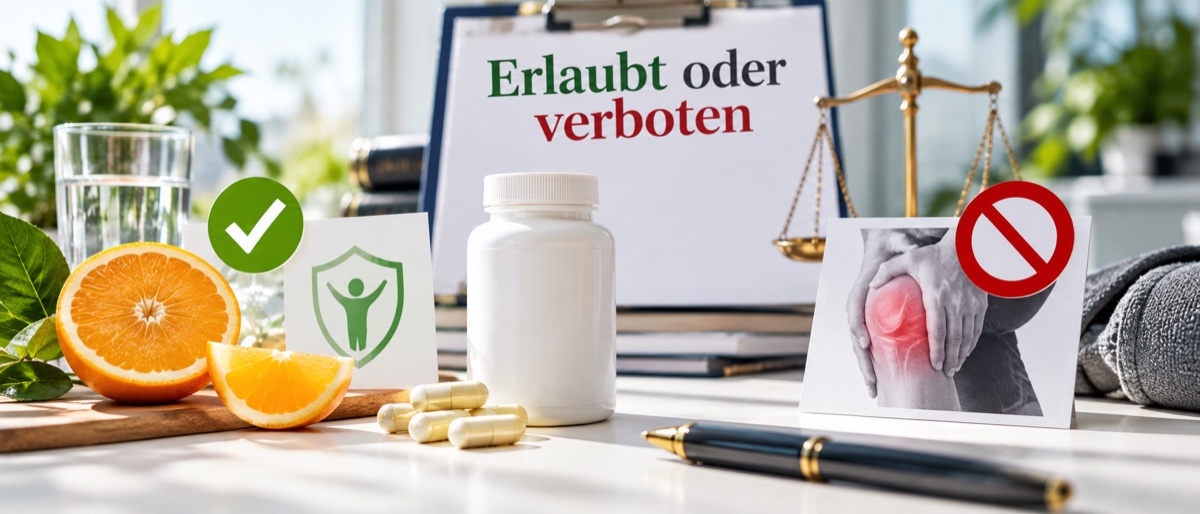 Zugelassene Health Claims und die Grenze zur Krankheitswerbung